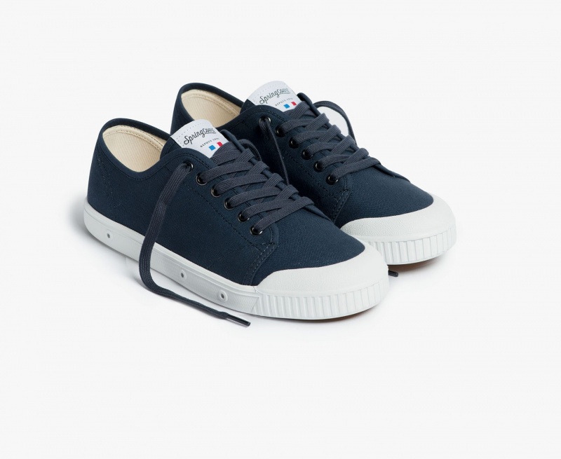 Basket Spring Court G2 Tela Bleu Marine Bleu Homme | PKT-06368423